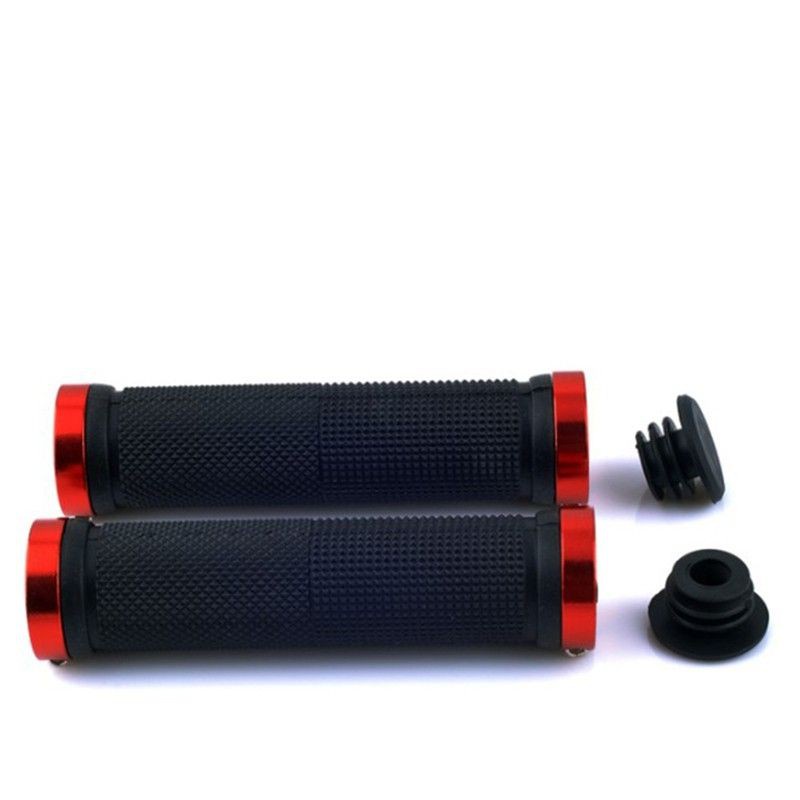 1 Pair Bicycle Cycling handlebar grips Double Grips Mountain Bike Bar ...