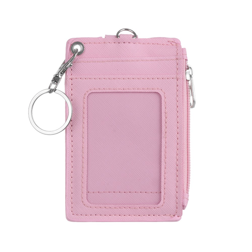 YVETTE Portable ID Card Holder Office Work Wallet Coin Purse New Bus ...