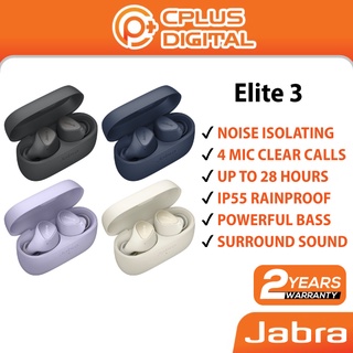 Jabra Elite 3 True Wireless Earphones Dark Grey - Urban Gadgets PH