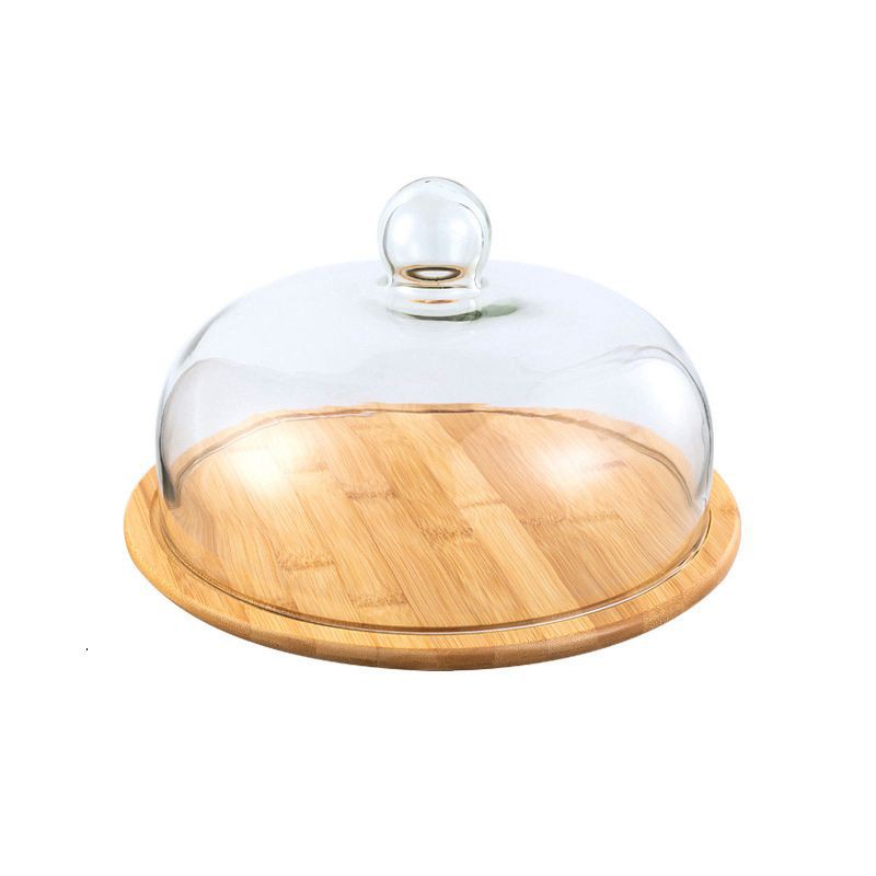 Lanfengye Cake Stand Wedding Birthday Party Cake Holder Wooden Cake