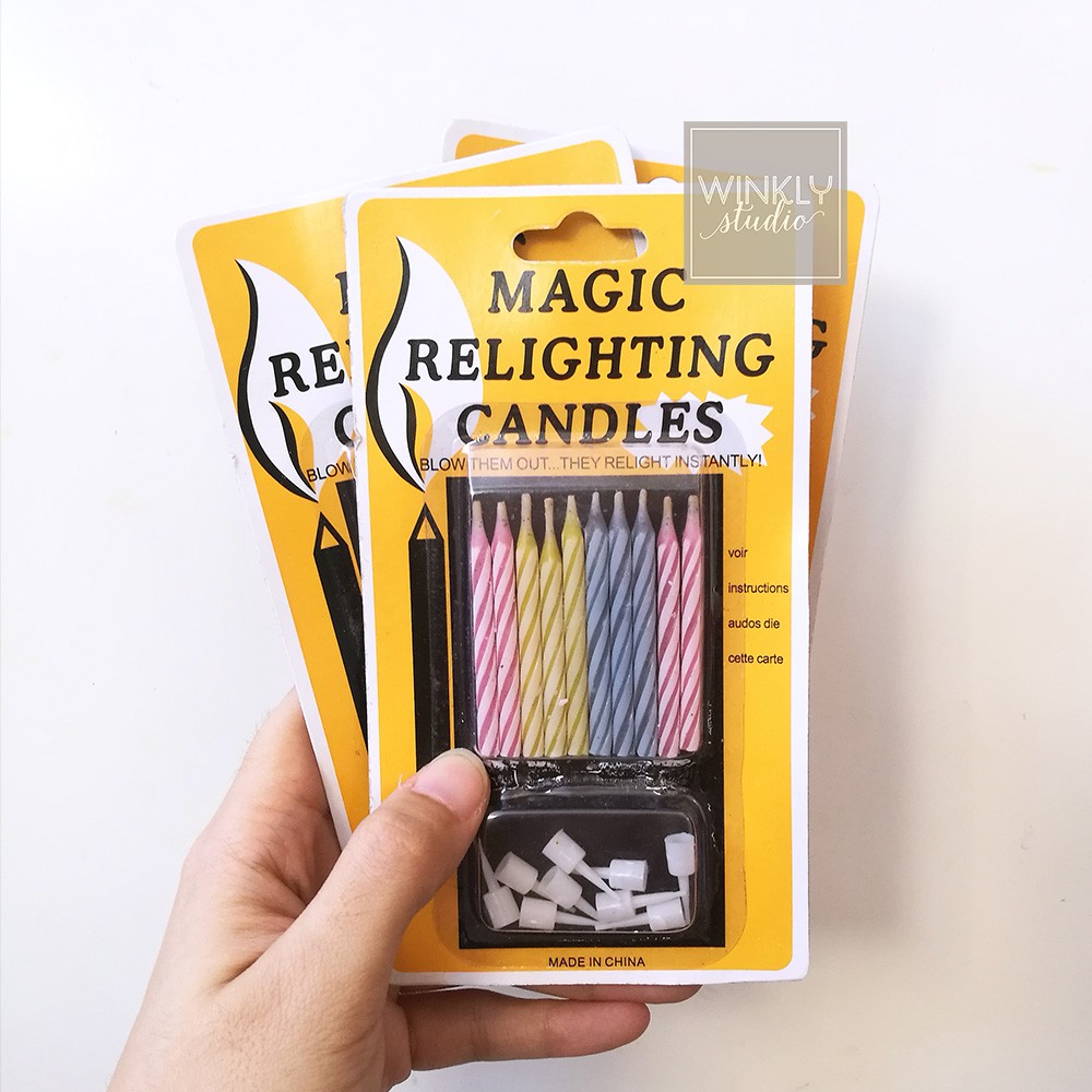 LILIN Magic Candle/Magic Candle/Magic Birthday Candle/Birthday Candle