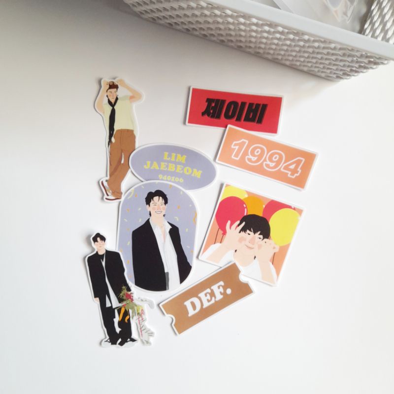 Jay B Sticker Set Vol. 4 (Birthday Edition) | Shopee Philippines