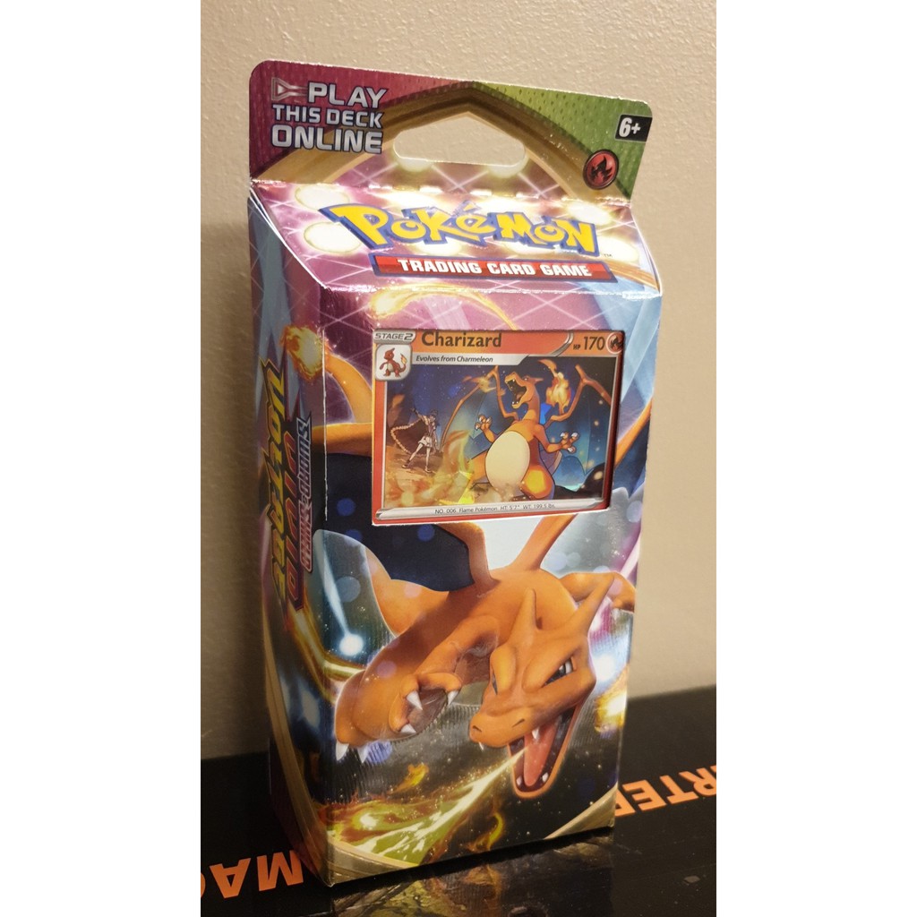 Pokemon Trading Card Game Charizard Theme Deck (Vivid Voltage) Shopee Philippines