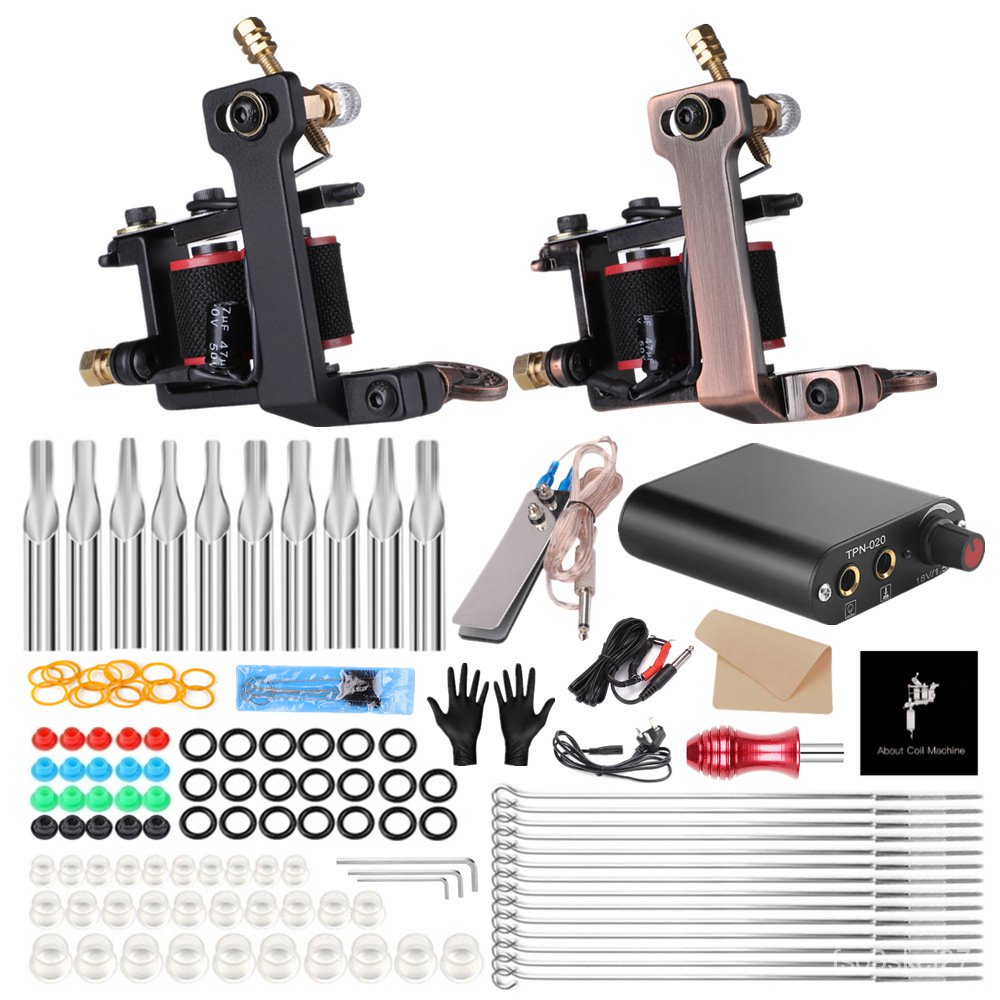 Solong Tattoo Coil Tattoo Machine Set Professional Tattoo Machine Full