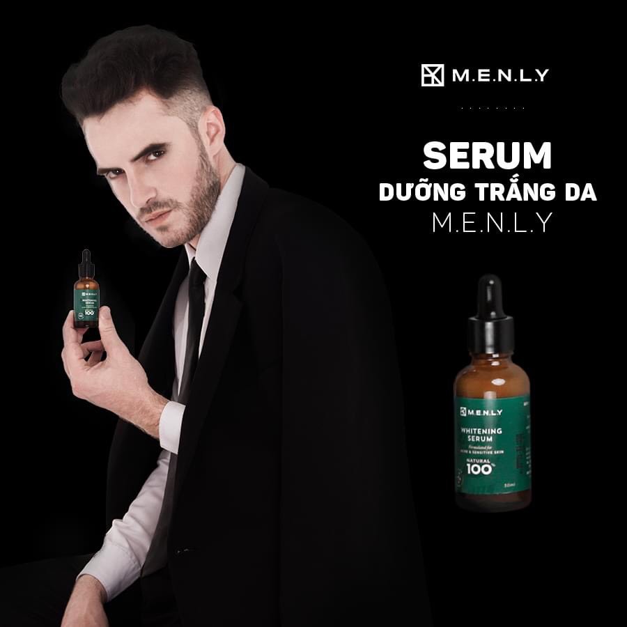 Menly men's moisturizing and whitening Serum 30ml (Date September 2026 ...