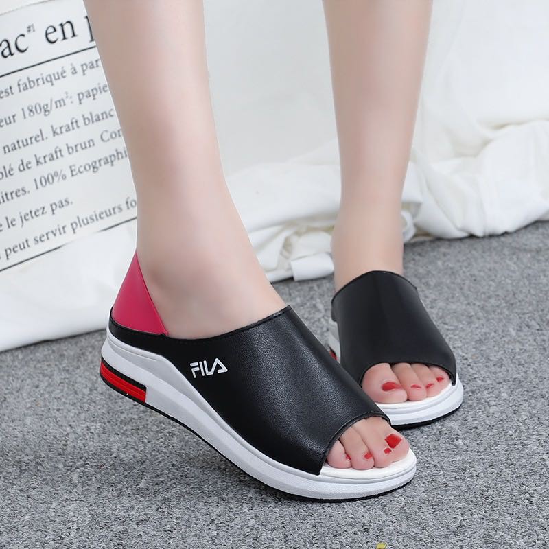 Fila discount wedge sandals