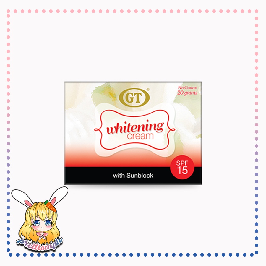 [Onhand] Gt Whitening Cream With Korean Snail Mucin Extract Spf 20 30Ml ...