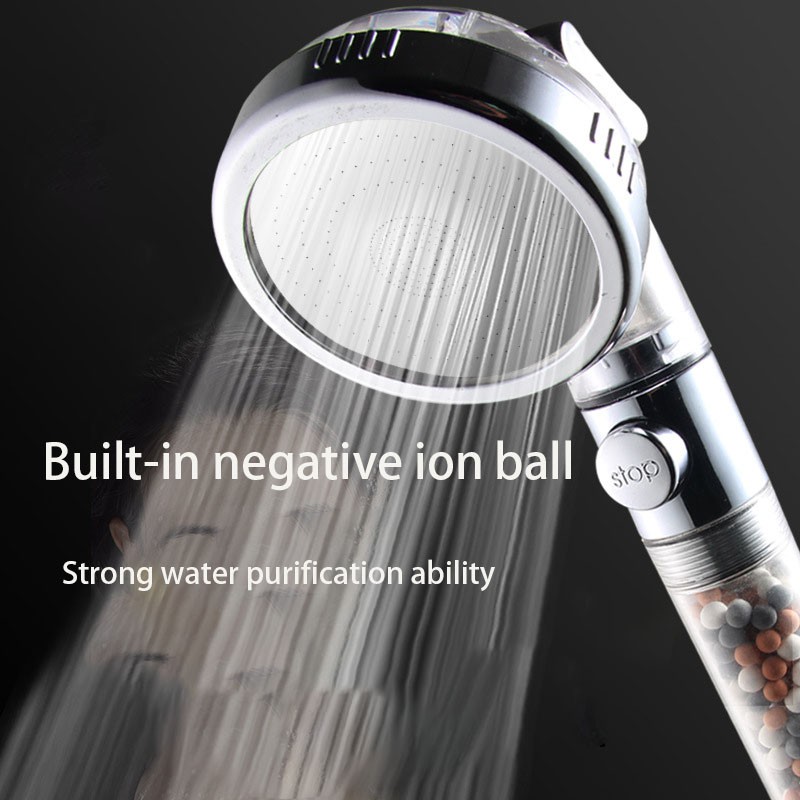 ™Water Saving Handheld Shower Head 3 Modes Djustment High Pressure SPA ...