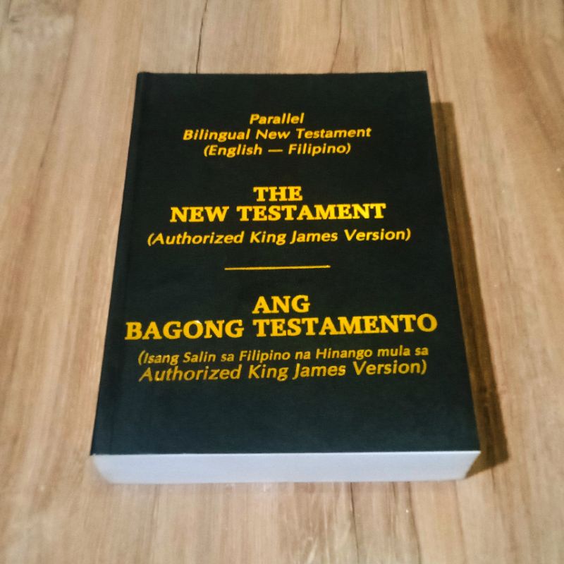 HOLY BIBLE KJV Bagong Tipan Parallel English-Tagalog Ang Biblia New ...