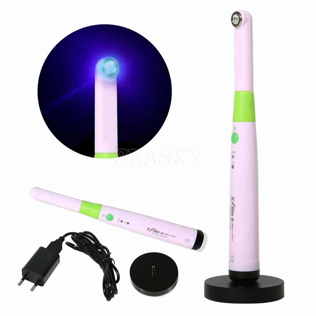 Dental LED Cordless Wireless Curing Light Lamp Cure 5W Xlite II battery
