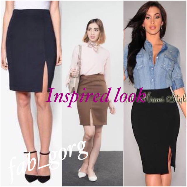 Pencil cut skirt clearance designs