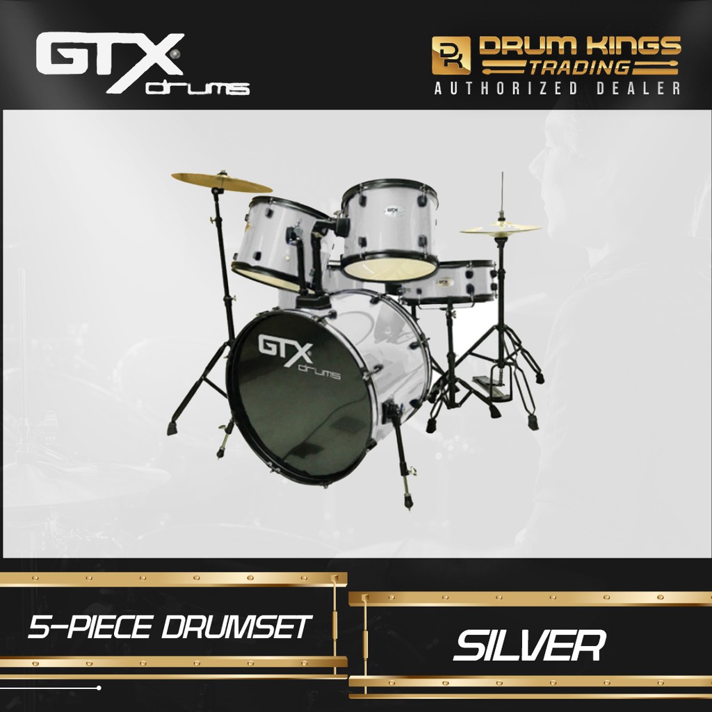 GTX 5 Piece Drum Set JBP 1103 AUTHENTIC Shopee Philippines