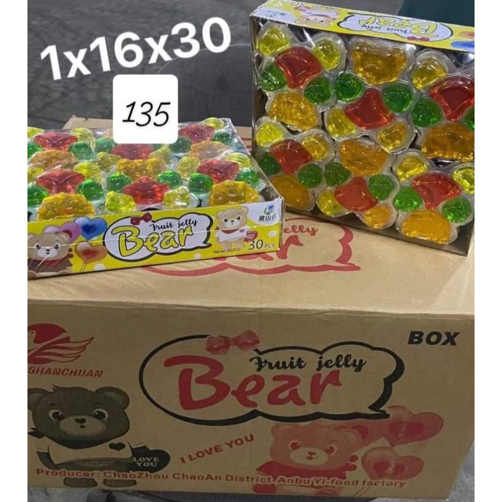 FRUIT JELLY BEAR 30pcs Shopee Philippines