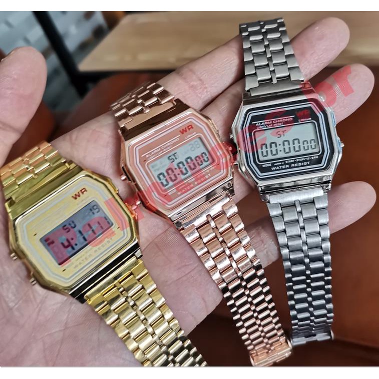 Casio digital bracelet discount watch