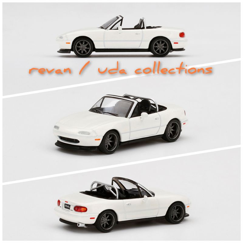 Minigt Mini Gt Mazda Miata Mx Na Tuned Version Classic White Shopee Philippines