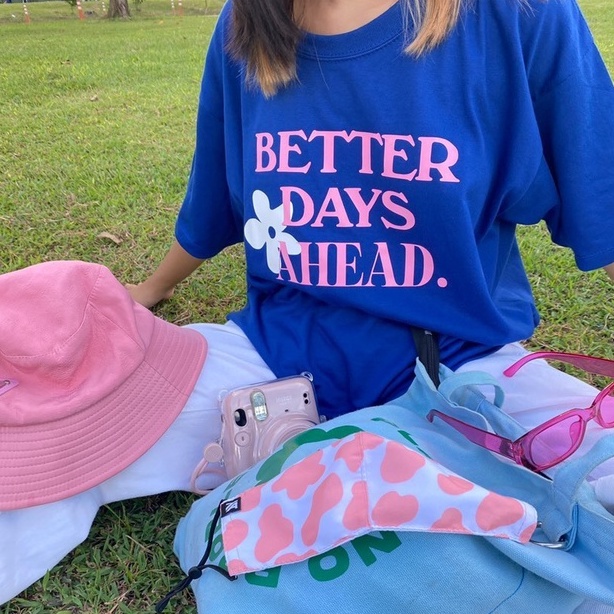 Better Days Ahead | Thrift Apparel T-Shirt | Shopee Philippines