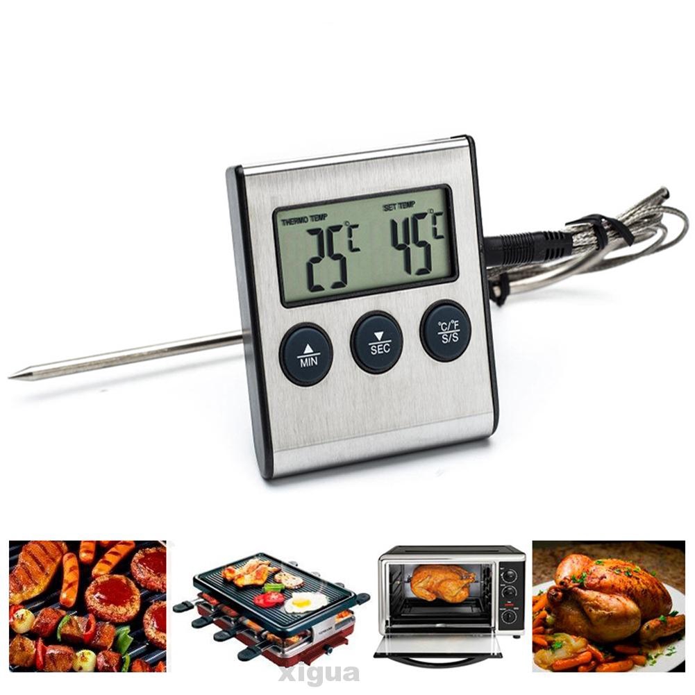 Accurate Digital Probe Food Cooking Measure Tool BBQ Thermometer