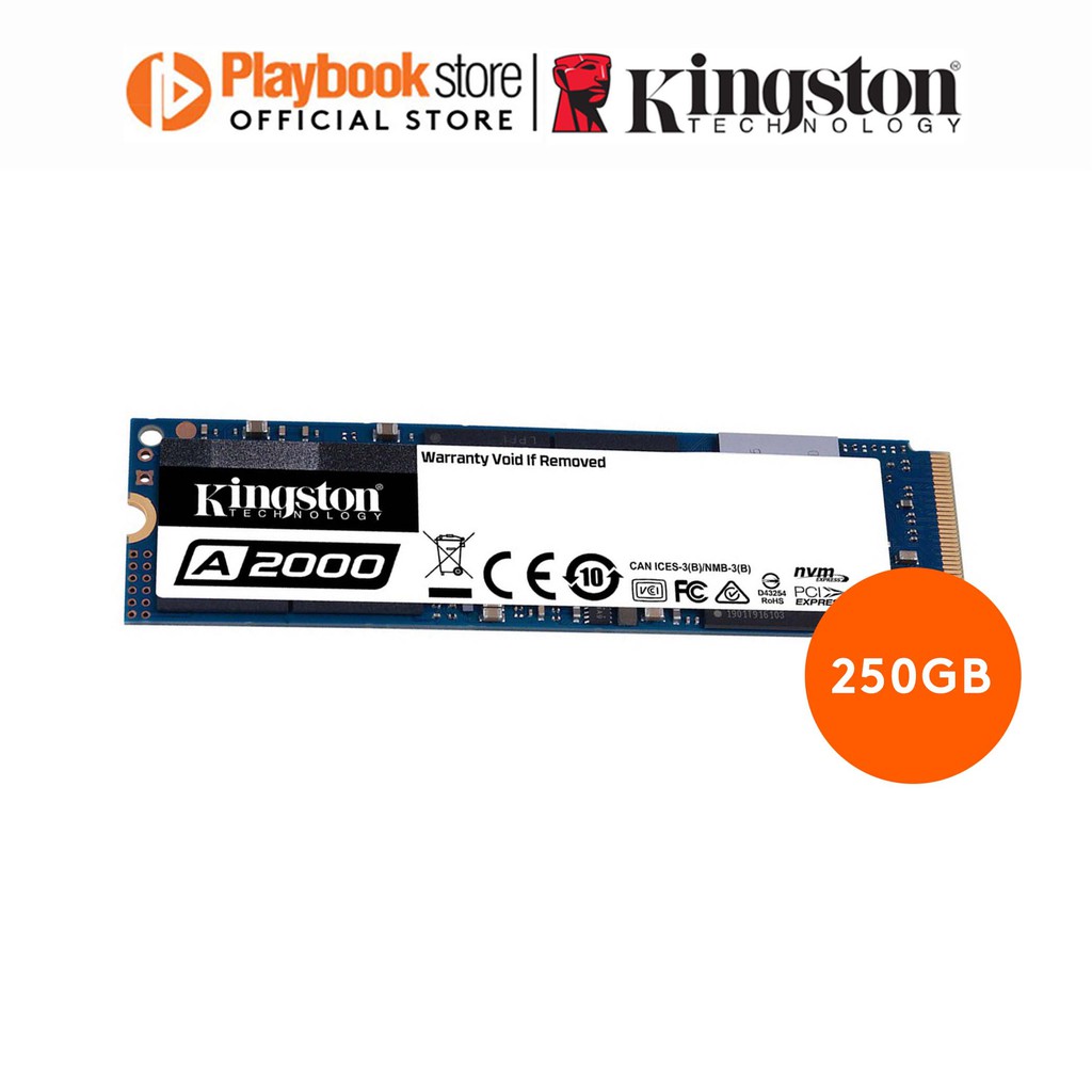 Kingston A2000 250Gb M.2 Nvme Pcie SSD (Sa2000M8/250G) | Shopee Philippines