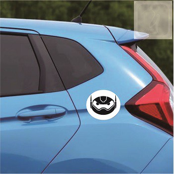 BIG HERO BAYMAX CAR CUTTING STICKER COOL CAR TANK VARIATION STICKER ...
