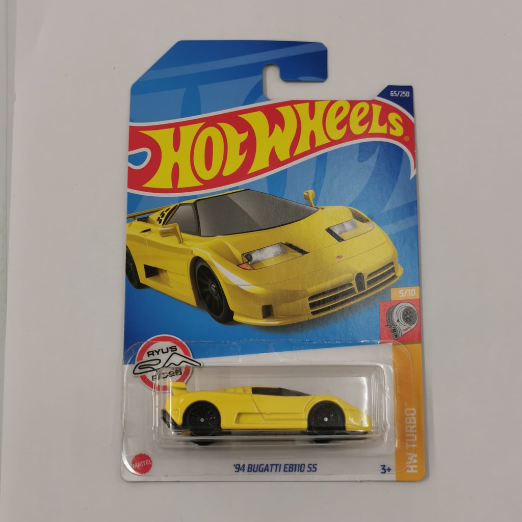 New 2022 94 BUGATTI EB110 SS Yellow EB 110 Diecast Hot Wheels HW 