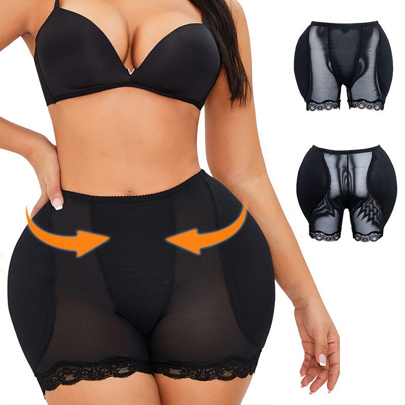 Apricot Hip Sponge Pad Thickened Butt Lift Shapewear