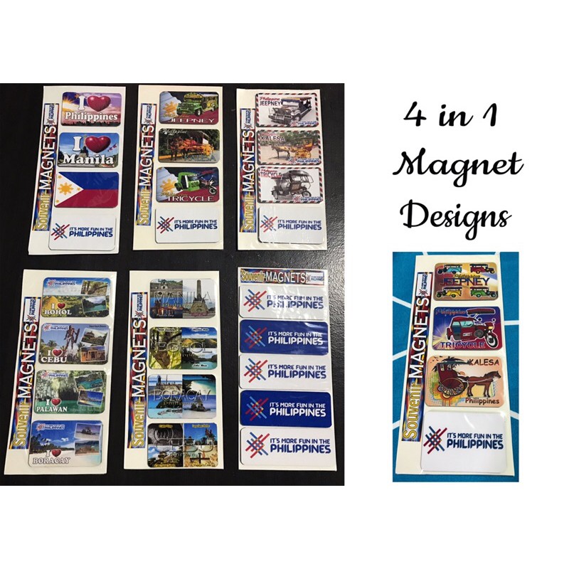 Philippines Ref Souvenir (setof4) Shopee Philippines