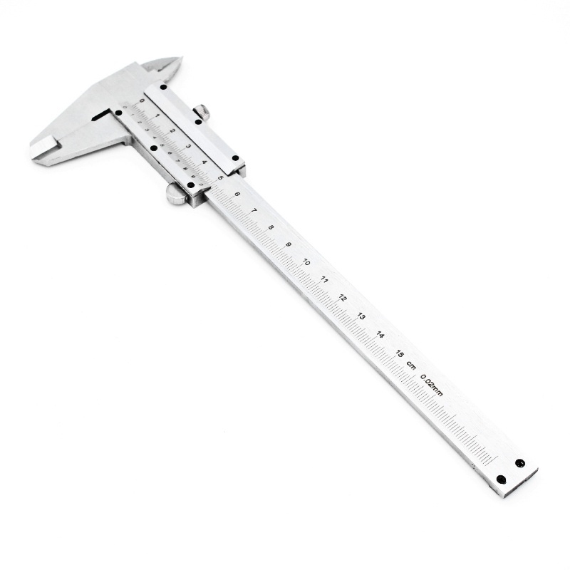 Practical Vernier Caliper 0150MM Stainless Steel Calipers Scale