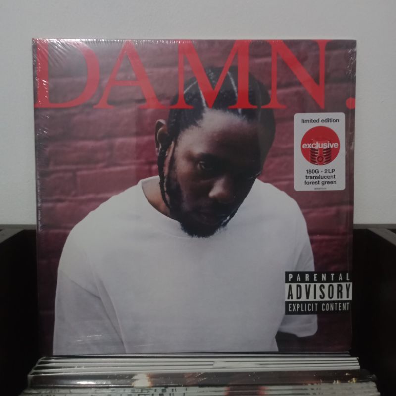 Kendrick Lamar Damn limited edition 180G - 2LP translucent forest green  Vinyl