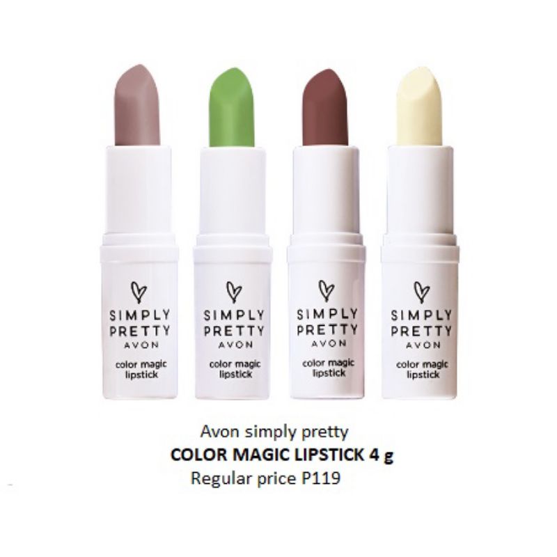 Avon Simply Pretty Color Magic Lipstick 4g | AVON | Shopee Philippines