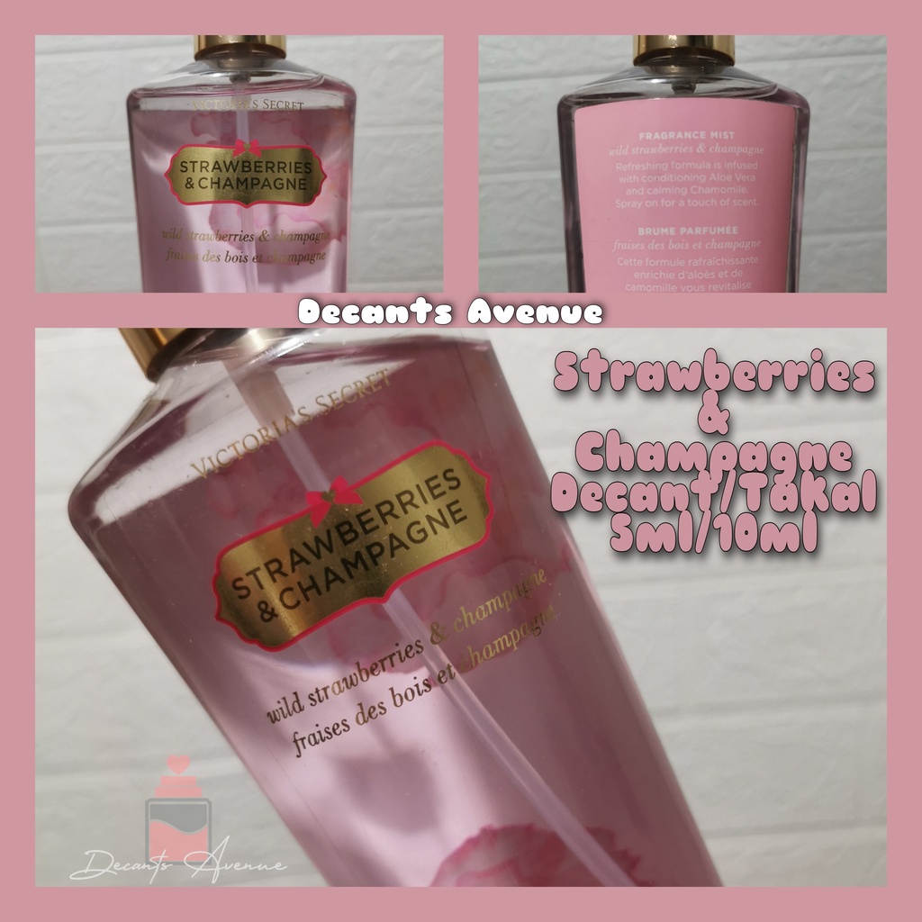 Strawberry and 2024 champagne victoria secret