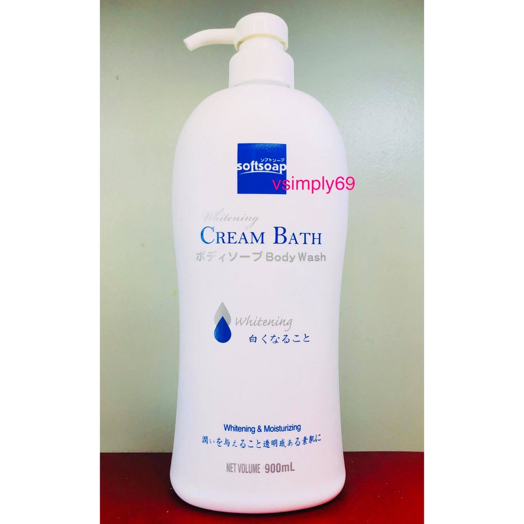 Softsoap Whitening Cream Bath Body Wash 900 ml Shopee Philippines