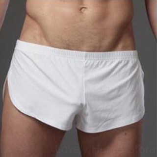 Men Loose Underpants Comfortable Boxer Shorts U Convex Pouch Male