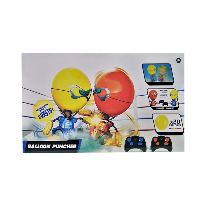 Balloon Puncher Remote Controlled Robot Blasting Balloon Toy Shopee