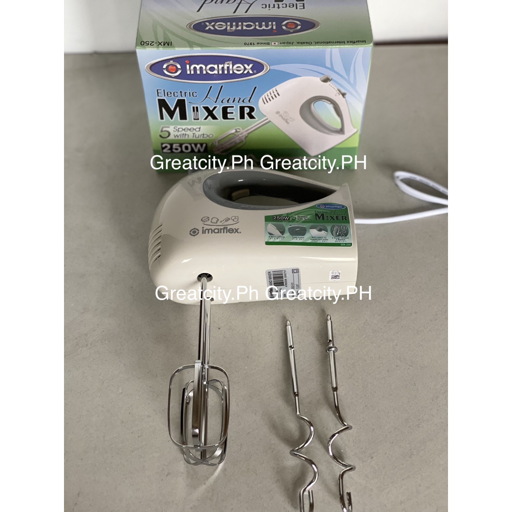 Imarflex Electric Hand Mixer IMX 250 White