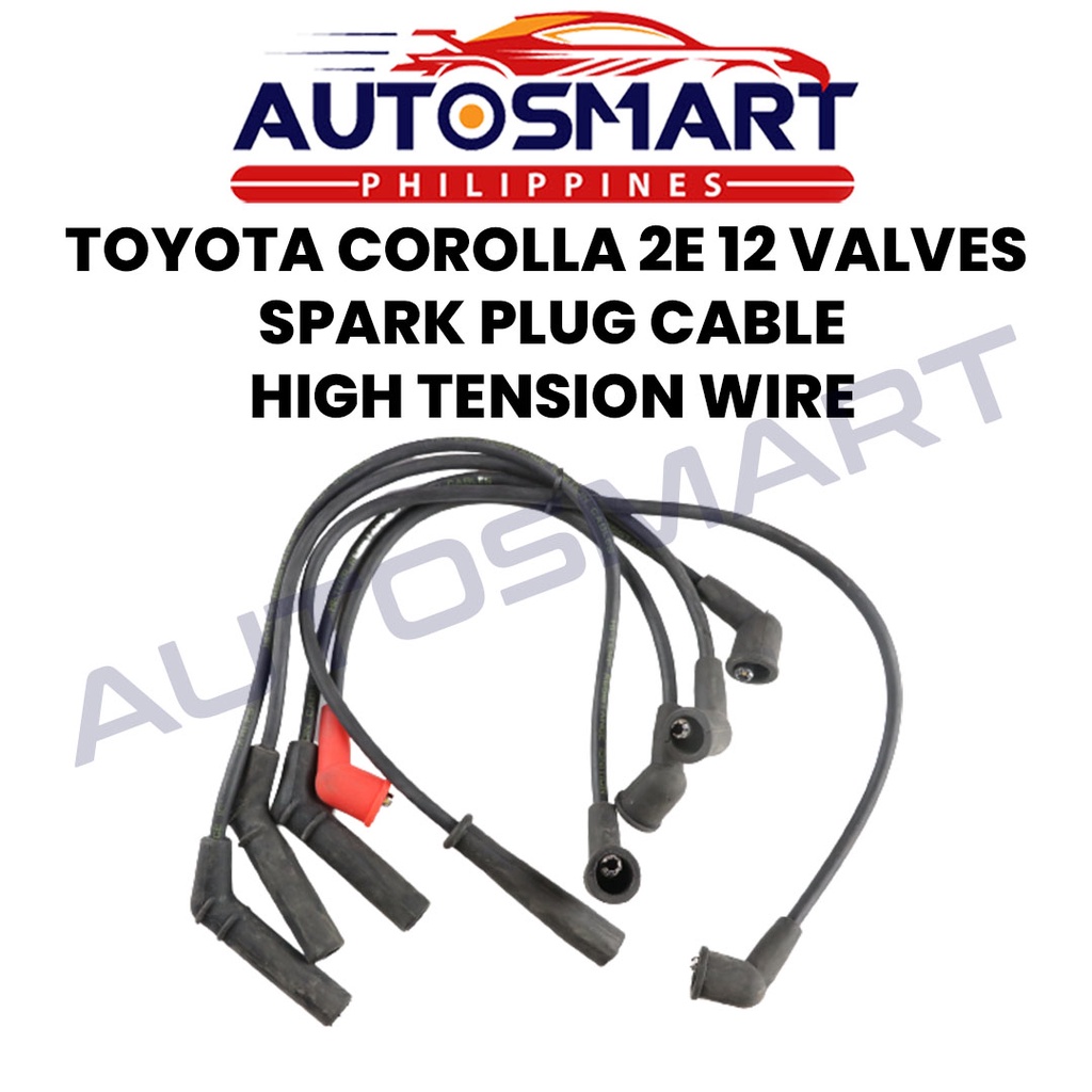 Toyota 2E Corolla 12 Valves Spark Plug Cable/High Tension Wire Shopee