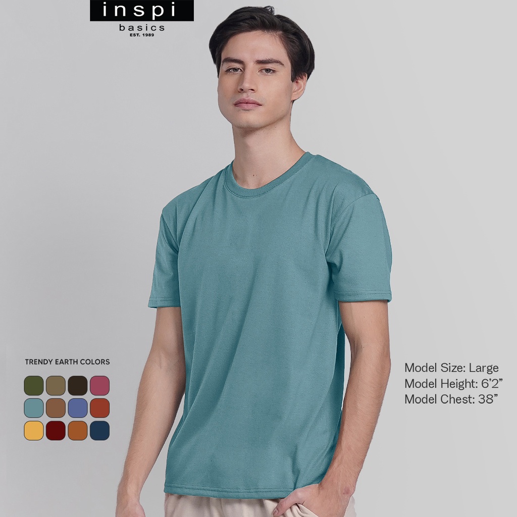 INSPI Basics tshirt for Men Plain t shirt Trendy Tops for Women ...