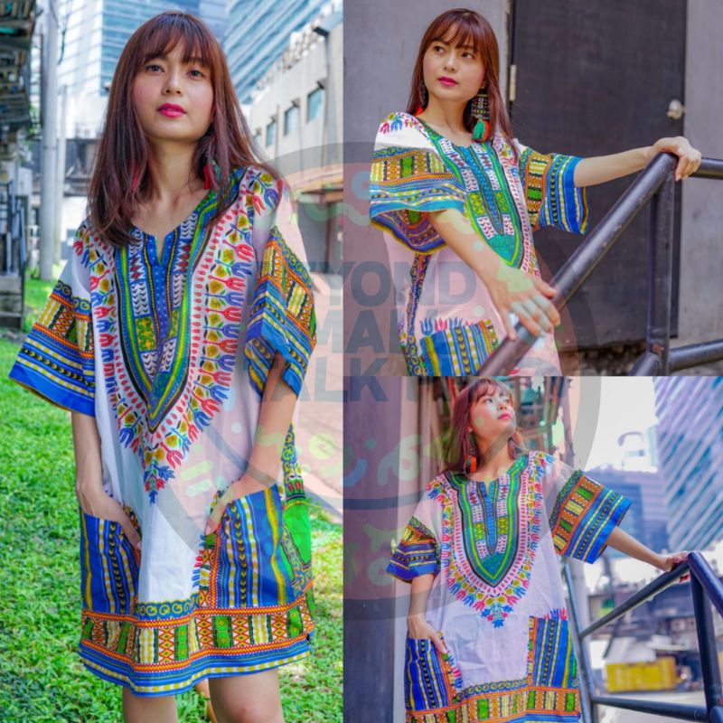 Bohemian dress shopee sale