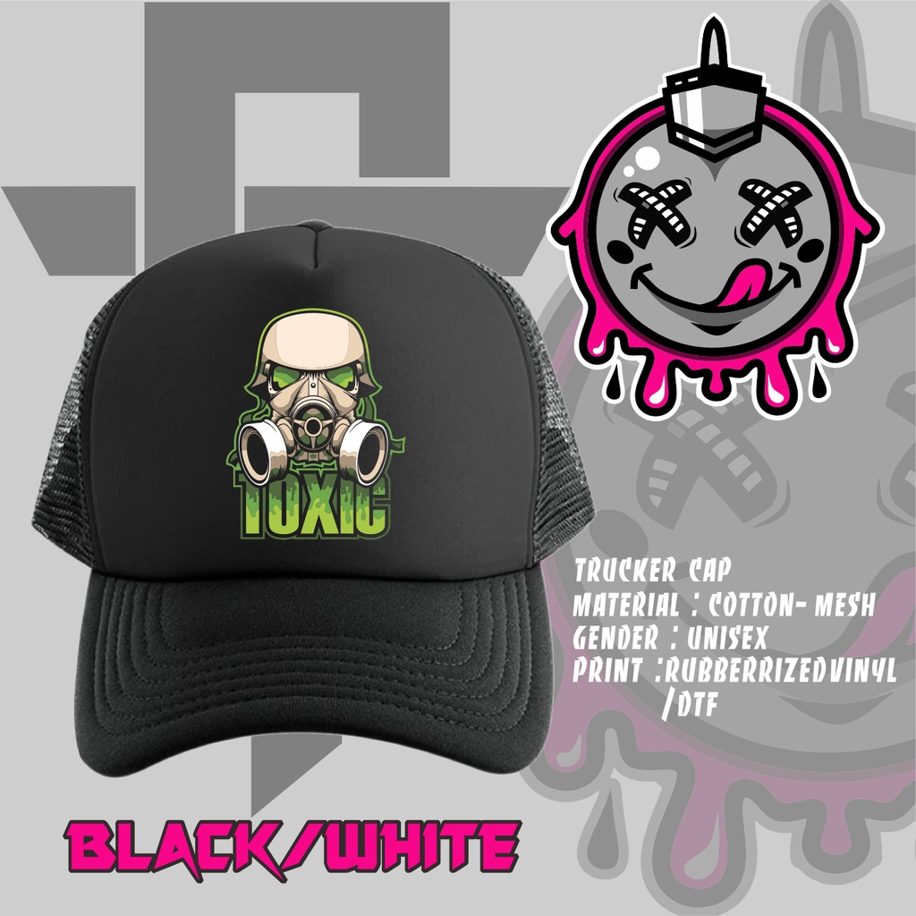 TOXIC CAP (DTF PRINT) Shopee Philippines