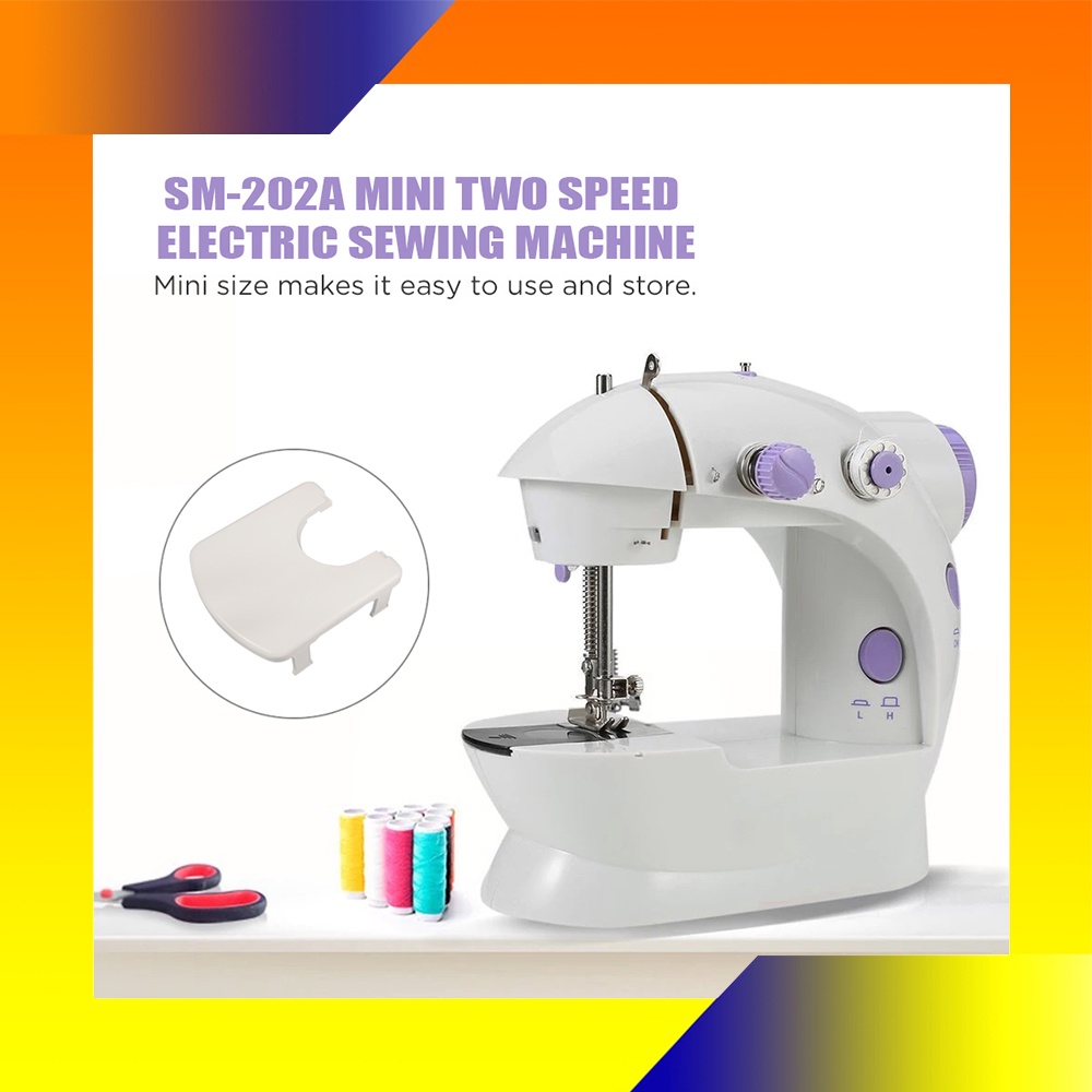 SM202A MINI TWO SPEED ELECTRIC SEWING MACHINE Shopee Philippines