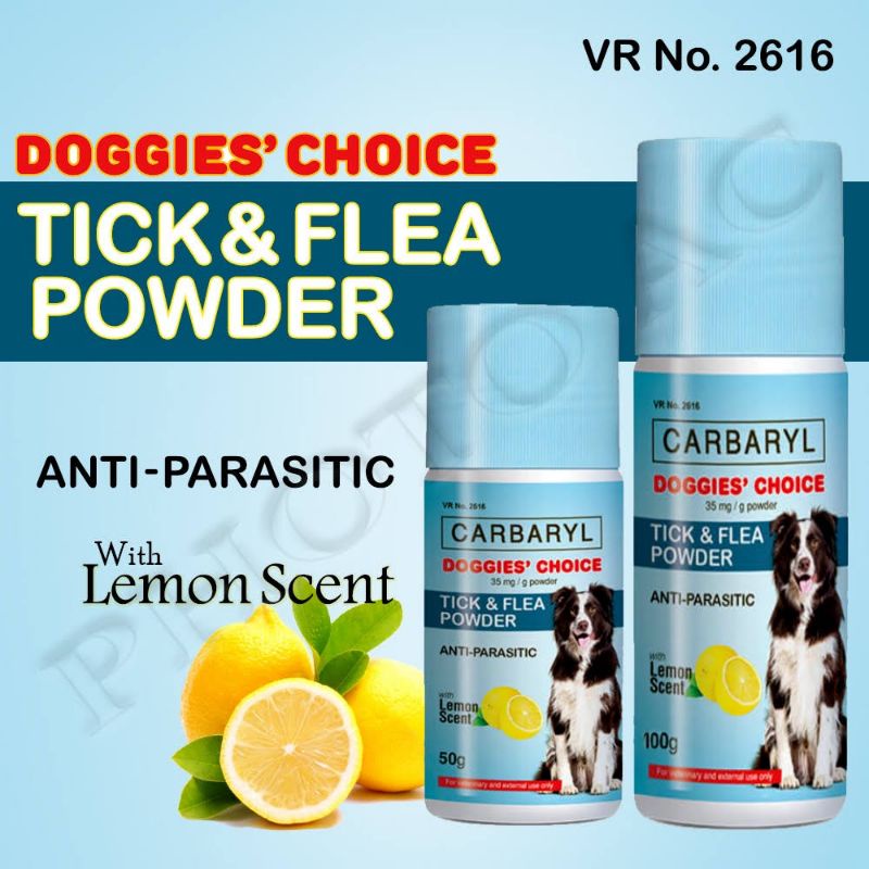 Carbaryl tick & flea powder 50g and 100g Shopee Philippines