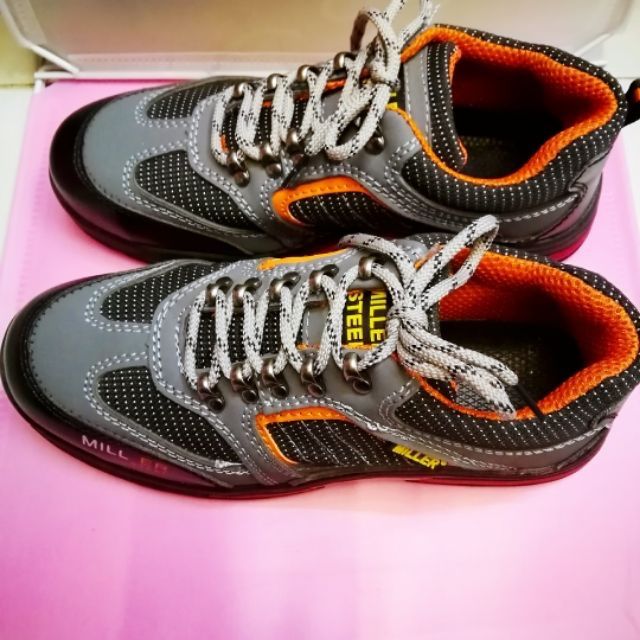 W0267】MILLER STEEL SAFETY SHOES | Shopee Philippines