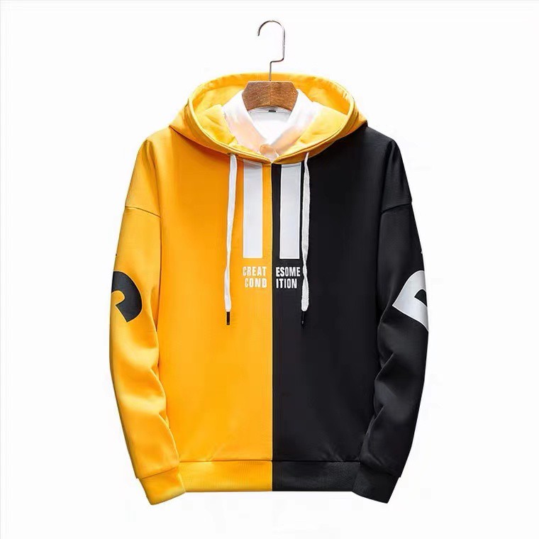 Dual Color Unisex Cotton Hoodie Jacket 3032 Shopee Philippines