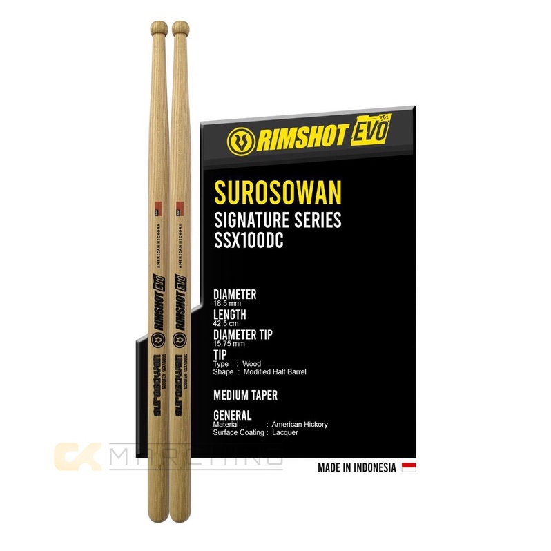 Mallet Tenor Drum Rimshot Evo Surosowan | Shopee Philippines