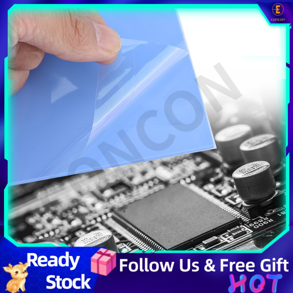 CPU Chip Heatsink Cooling Thermal Conductive Silicone Pad