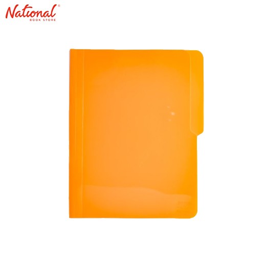 Evo Folder Plastic Short Or Pre Punched Orange | Shopee Philippines