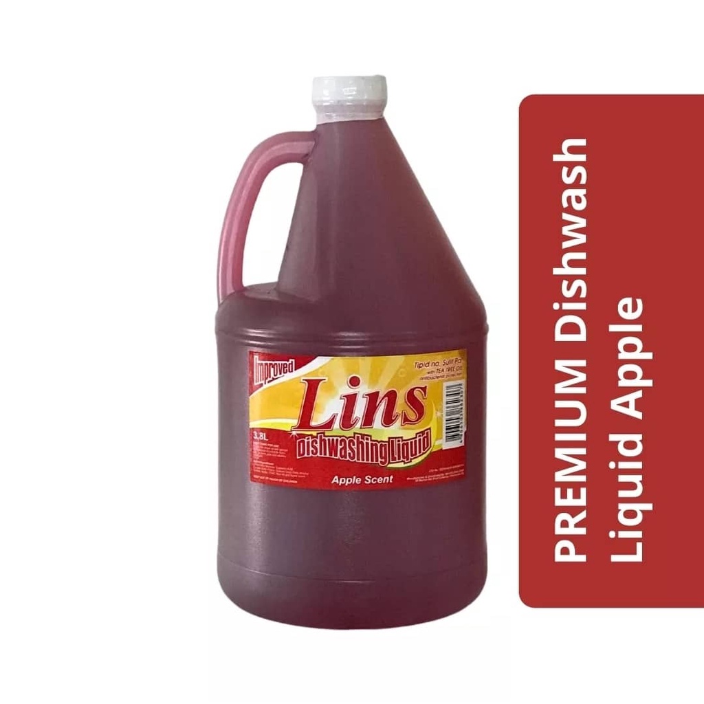 Lins Premium Dishwashing Liquid 1 Gallon / Powerclean Dishwashing