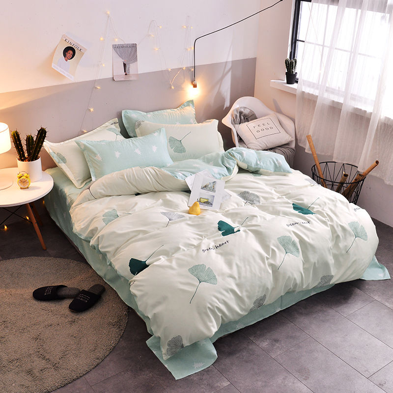 KONG Bed Sheet Queen Size 4 In 1 Bed Sheet King Size Beddings Bed Sheet Duvet Cover Quilt Cover Pillowcase Shopee Philippines