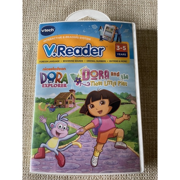 Vtech Vreader Cartridge Dora and the 3 Little Pigs | Shopee Philippines