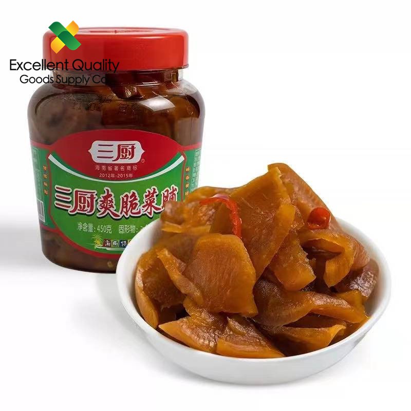 EQGS Sanchu Pickle Dried Crunchy Raddish 450g Traditional Secrect ...