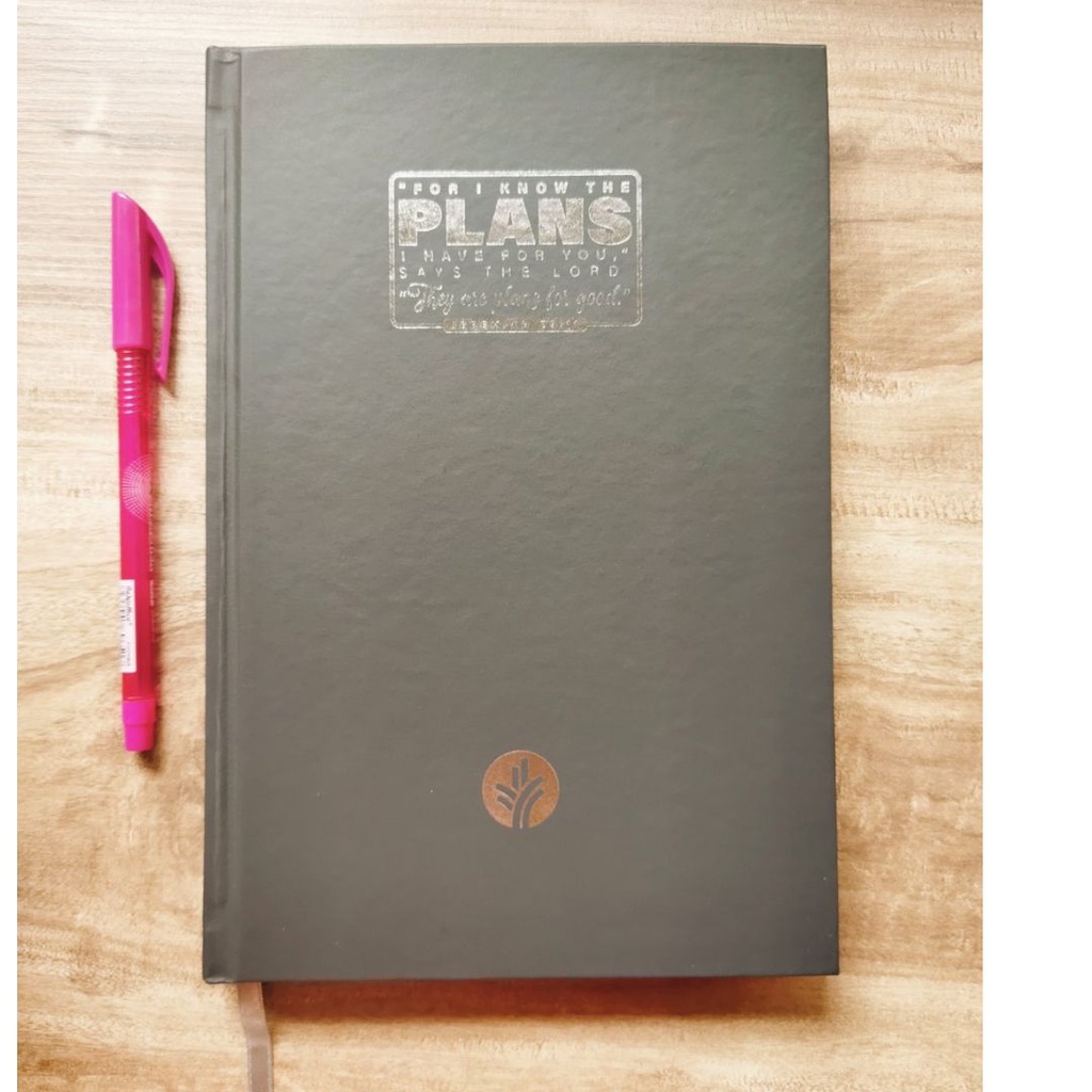 Our Daily Bread Daily Planner (gray hardcover) Shopee Philippines